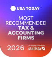 USA TODAY most recommended accounting firms 2026